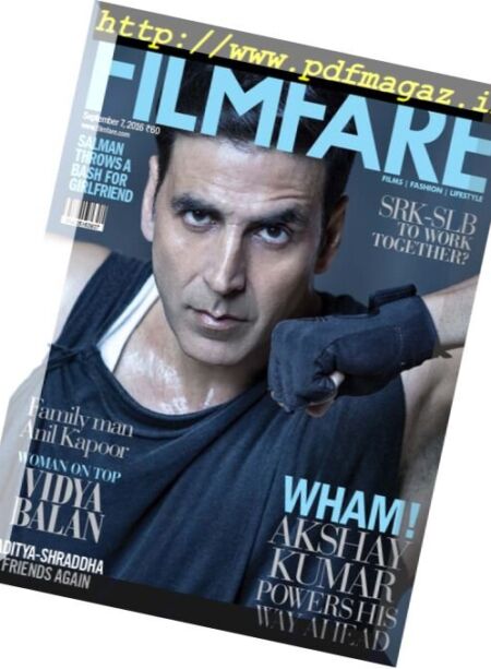 Filmfare – 7 September 2016 Cover