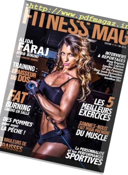 Fitness Mag – Aout 2016 Cover