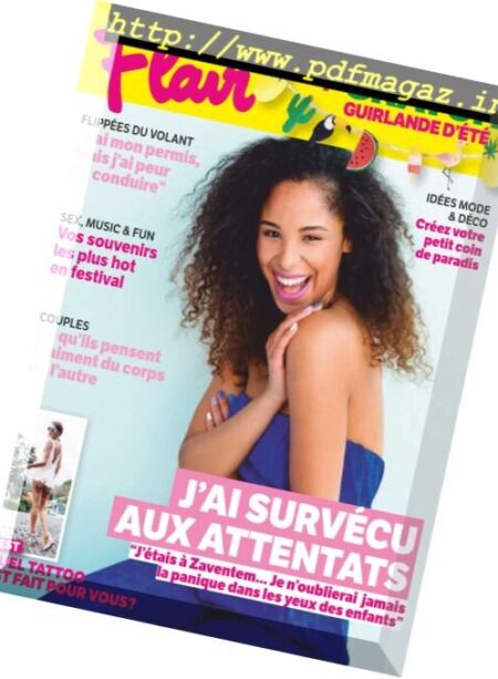 Flair – 3 au 09 Aout 2016 Cover