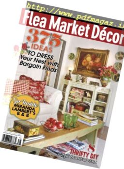 Flea Market Decor – July-August 2016