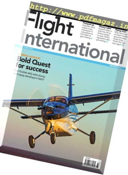 Flight International – 16-22 August 2016 Cover