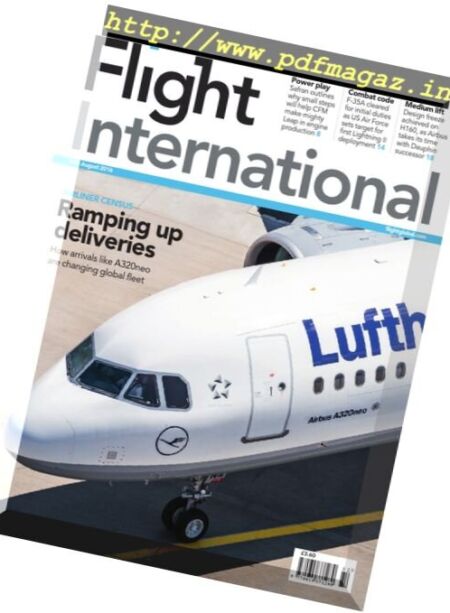 Flight International – 9 – 15 August 2016 Cover