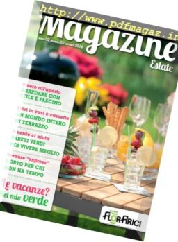 Florarici Magazine – Estate 2016