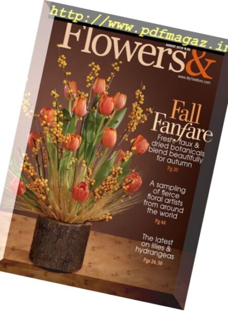 Flowers& Magazine – August 2016 Cover