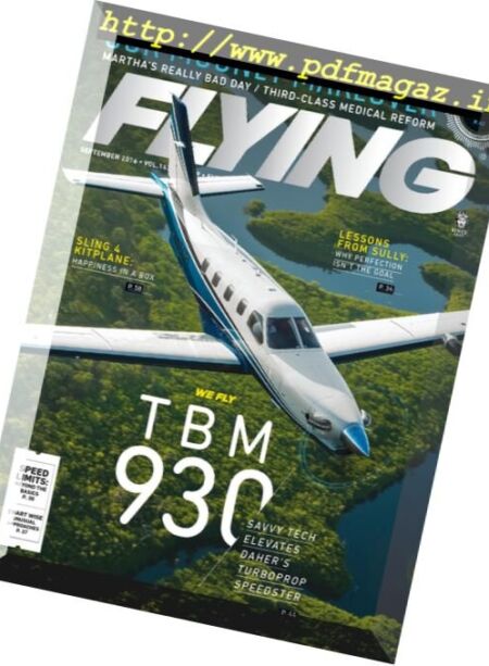 Flying – September 2016 Cover