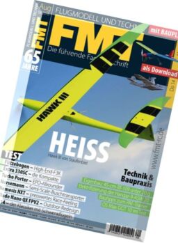 FMT Flugmodell und Technik – August 2016