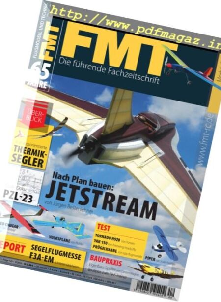 FMT Flugmodell und Technik – September 2016 Cover