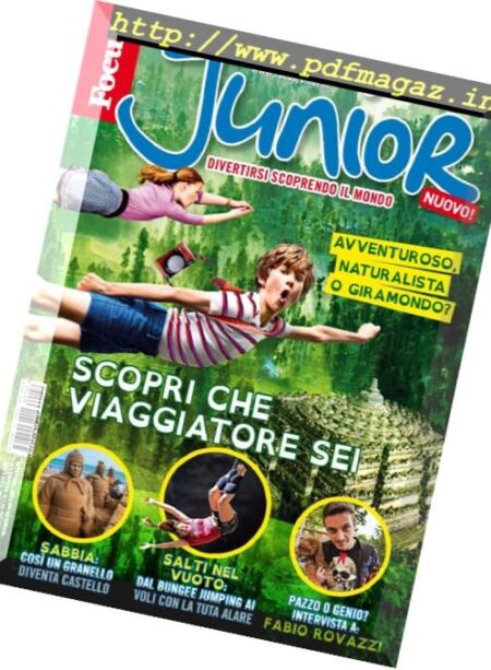 Focus Junior – Settembre 2016 Cover