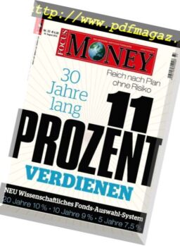 Focus Money – 10 August 2016