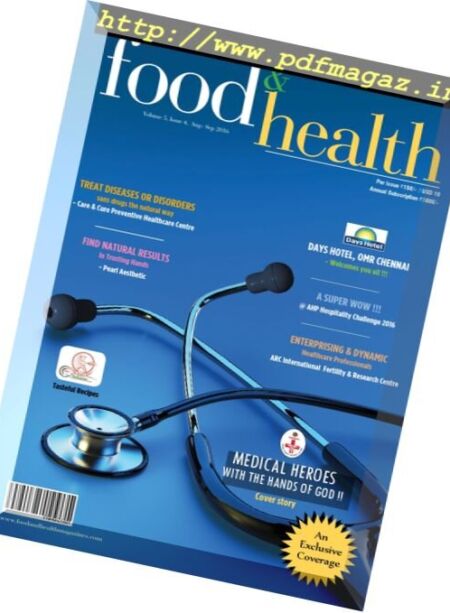 Food & Health – August-September 2016 Cover