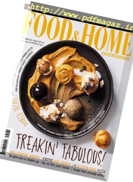 Food & Home Entertaining – October 2016 Cover