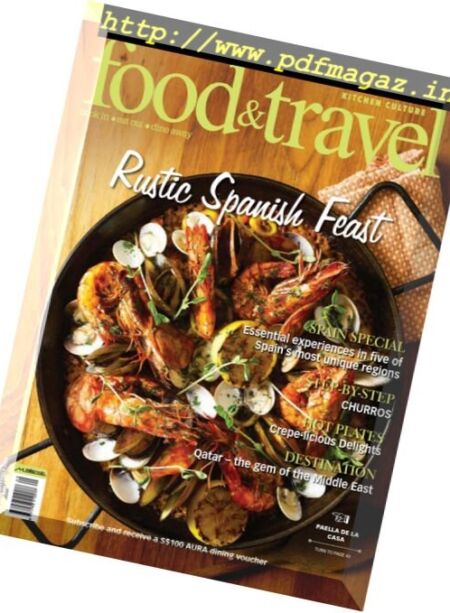 Food & Travel – August-September 2016 Cover