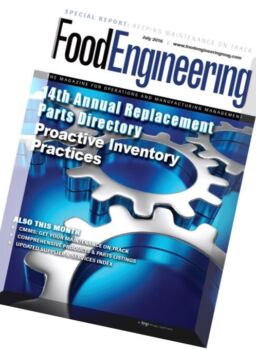 Food Engineering – July 2016