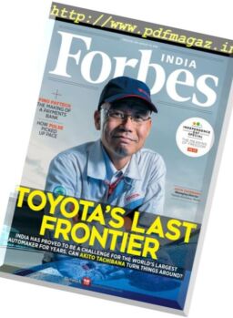 Forbes India – 19 August 2016