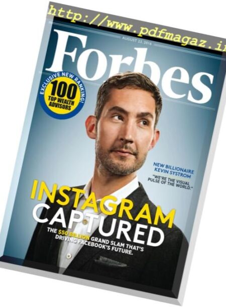 Forbes USA – 23 August 2016 Cover