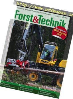 Forst & Technik – Nr.6, 2016