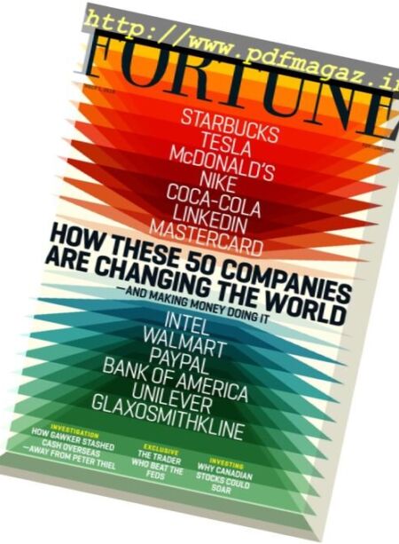 Fortune USA – 1 September 2016 Cover