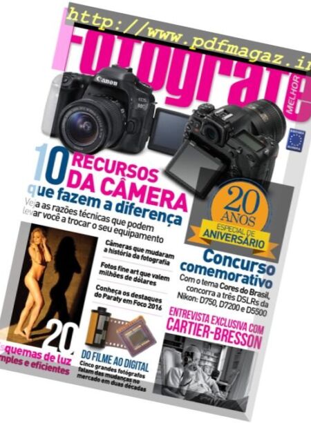 Fotografe Melhor – Setembro 2016 Cover