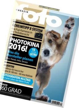 fotoMAGAZIN – September 2016