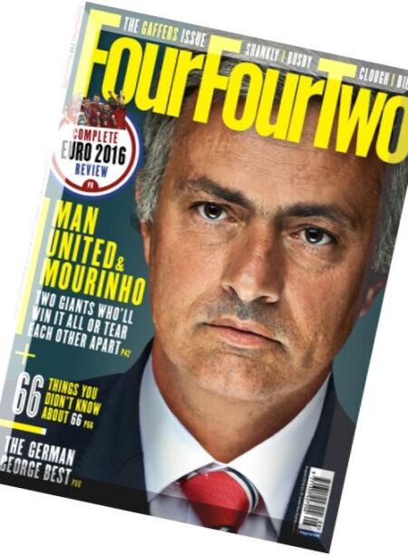 FourFourTwo UK – August 2016 Cover