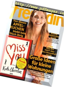 Freundin – 24 August 2016