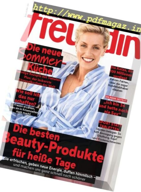 Freundin – N 17, 27 Juli 2016 Cover