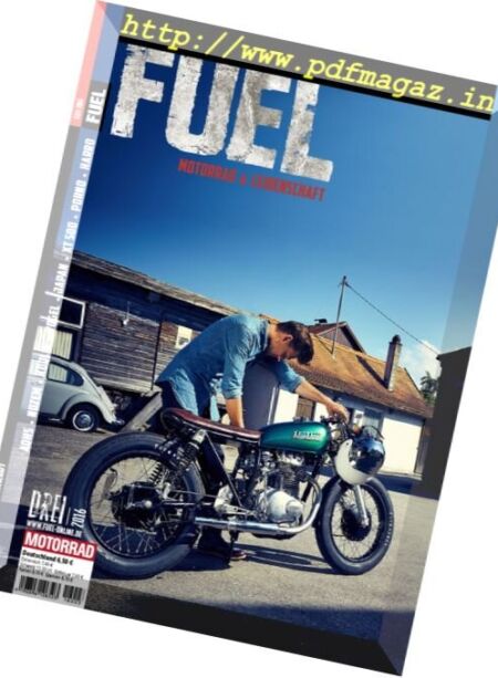 Fuel – August 2016 Cover