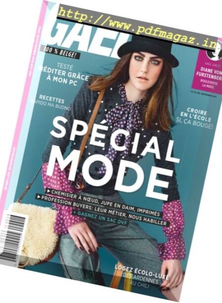 Gael – Septembre 2016 Cover