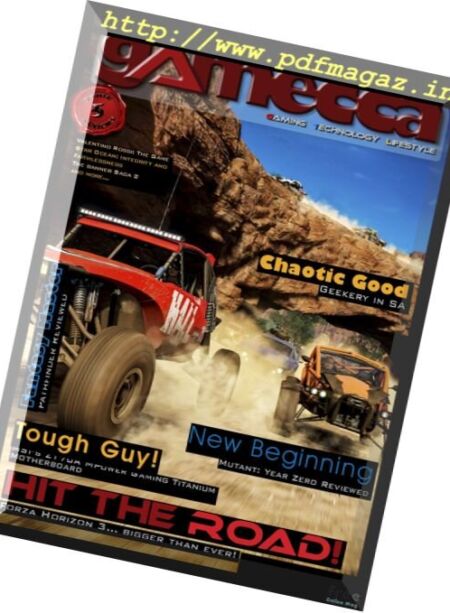 Gamecca Magazine – August 2016 Cover