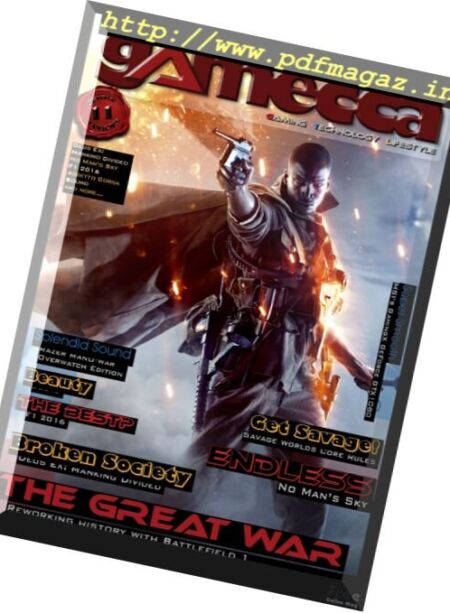 Gamecca Magazine – September 2016 Cover