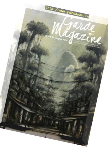 Garde Magazine – August 2016 Cover