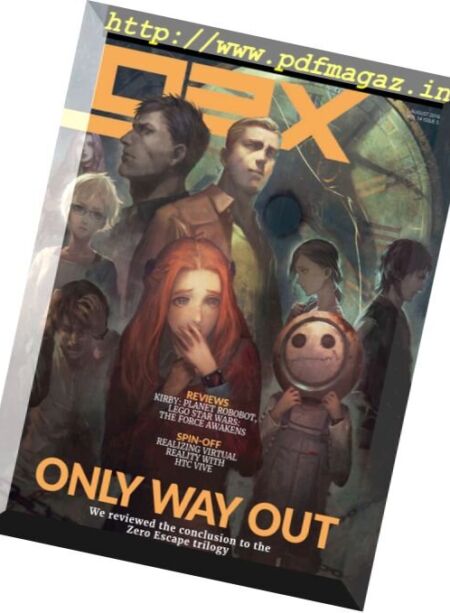 Gax – August 2016 Cover