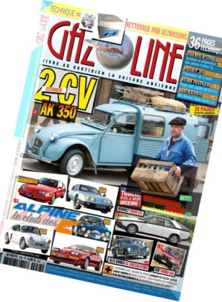 Gazoline – Aout-Septembre 2016 Cover