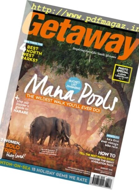 Getaway – August 2016 Cover