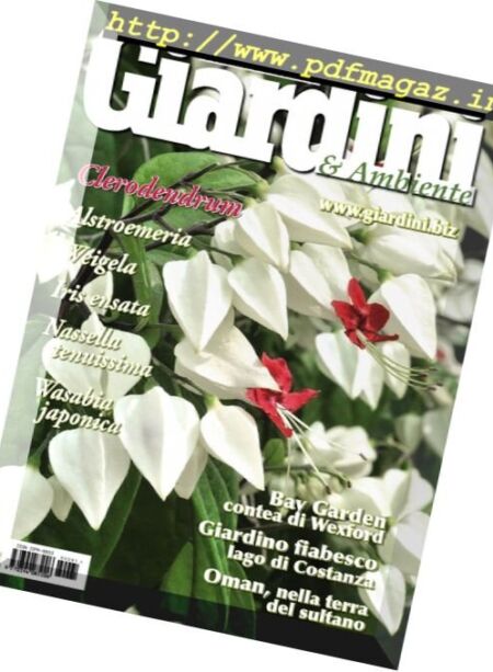 Giardini & Ambiente – Settembre-Dicembre 2016 Cover