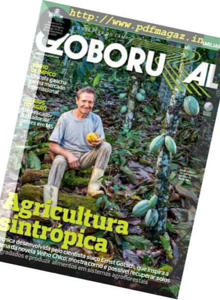 Globo Rural Brazil – Issue 370, Agosto 2016 Cover