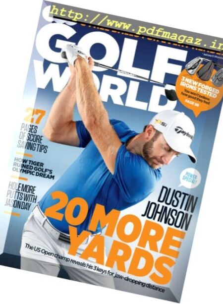 Golf World – September 2016 Cover
