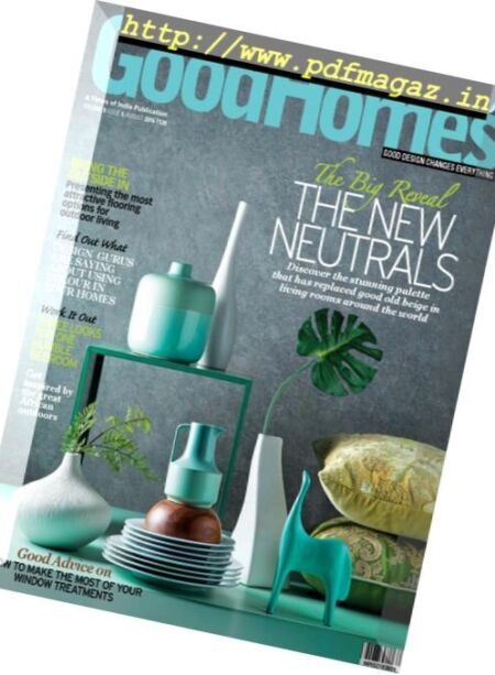 GoodHomes India – August 2016 Cover