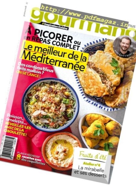 Gourmand – 17 au 30 Aout 2016 Cover
