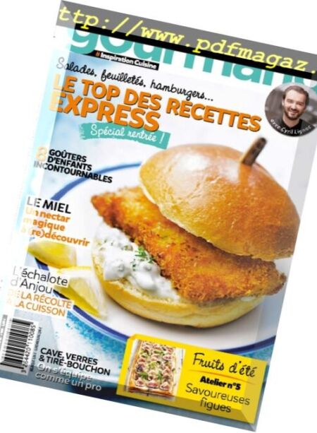 Gourmand – 31 Aout au 13 Septembre 2016 Cover