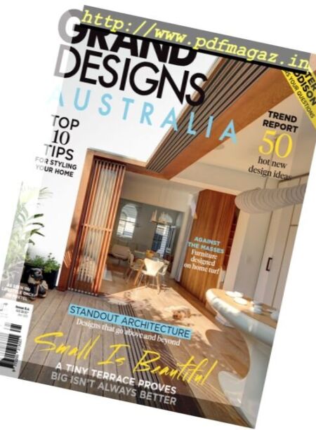 Grand Designs Australia – Issue 5.4, 2016 Cover
