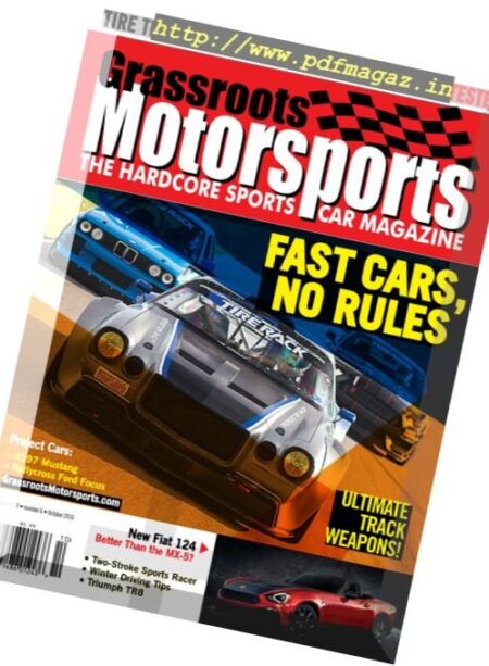 Grassroots Motorsports – October 2016 Cover