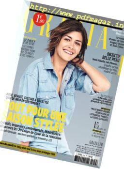 Grazia France – 19 au 25 Aout 2016