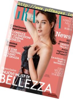 Grazia Italia – 14 Settembre 2016