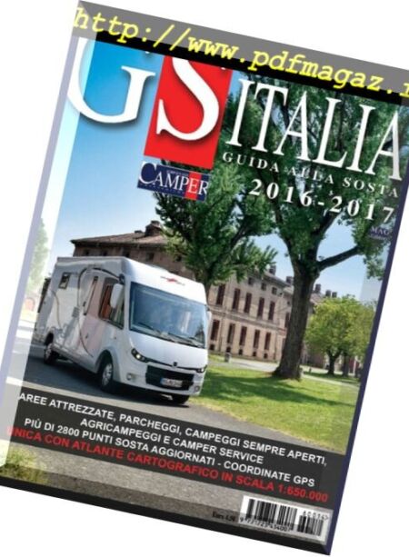 Guida alla Sosta Italia – 2016-2017 Cover