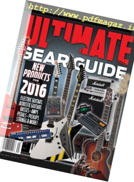 Guitar Player’s Ultimate Gear Guide – 2016 Cover