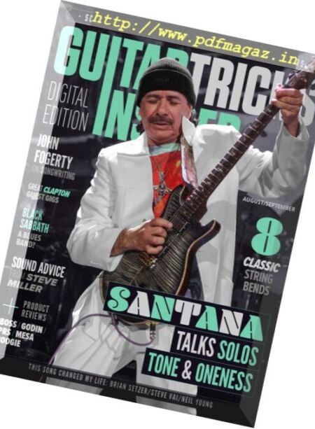 Guitar Tricks Insider – August-September 2016 Cover