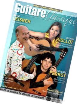 Guitare Classique – Juin-Aout 2016