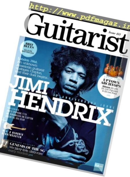 Guitarist – September 2016 Cover