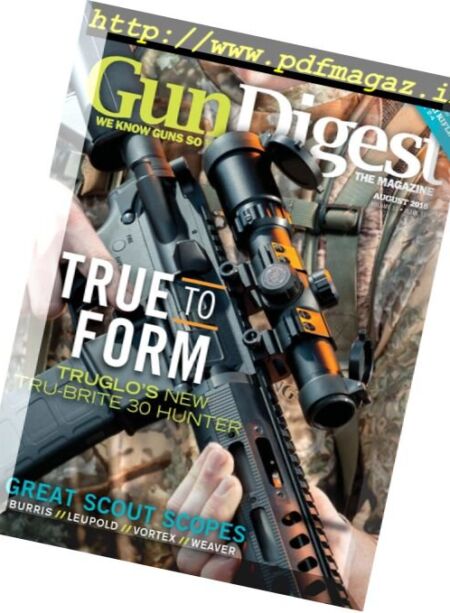 Gun Digest – August 2016 Cover
